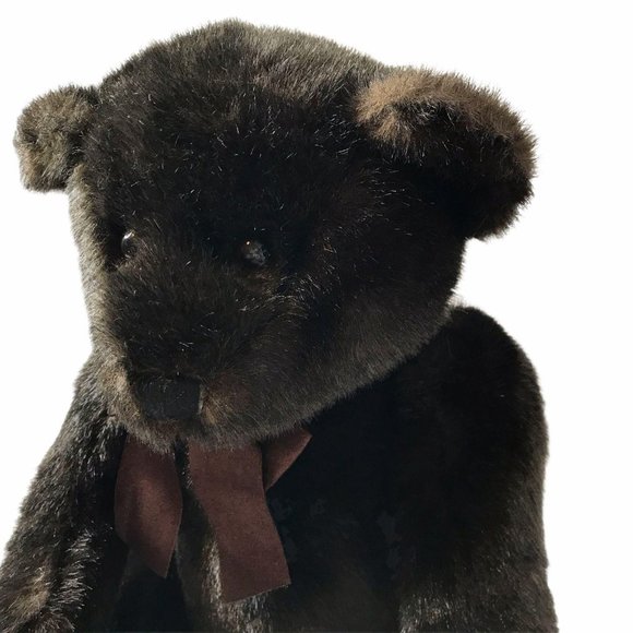 GUND Teddy Bear Dark Chocolate Brown. Large 14 In | eBay GUND Teddy Bear Dark Chocolate Brown.  Large 14 In